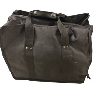 Premium Jewelry Travel Carrying Case With 7 of the 1 1/2" Black Plastic Trays